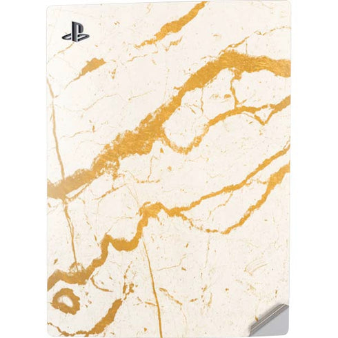 Cracked Marble PS5 Digital Edition Console Skin